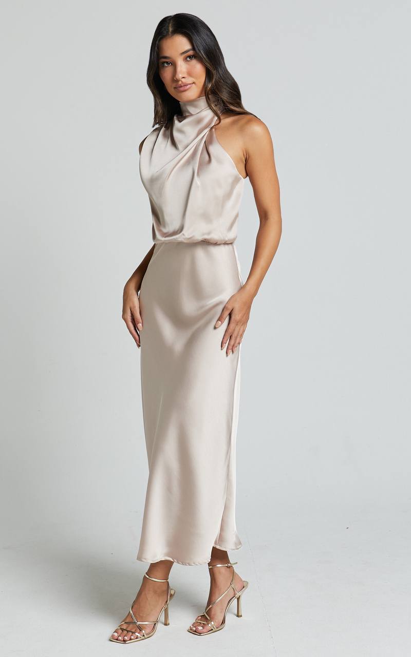 Champagne Maxi Dress