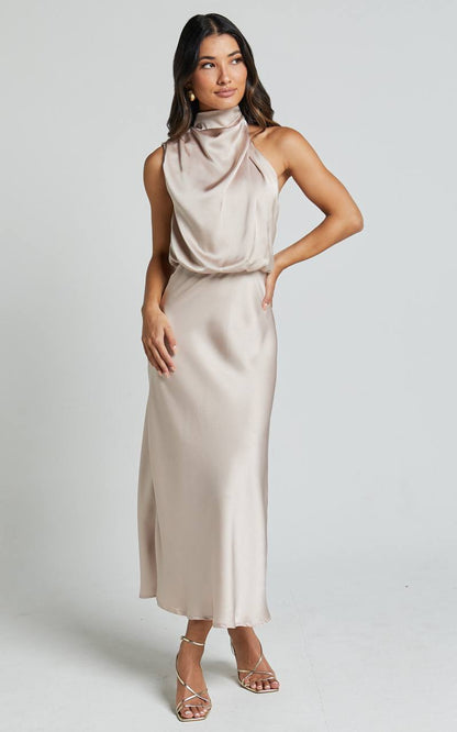 Champagne Maxi Dress