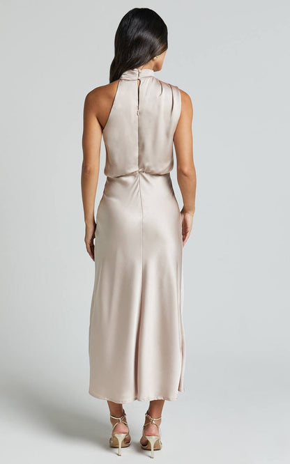 Champagne Maxi Dress