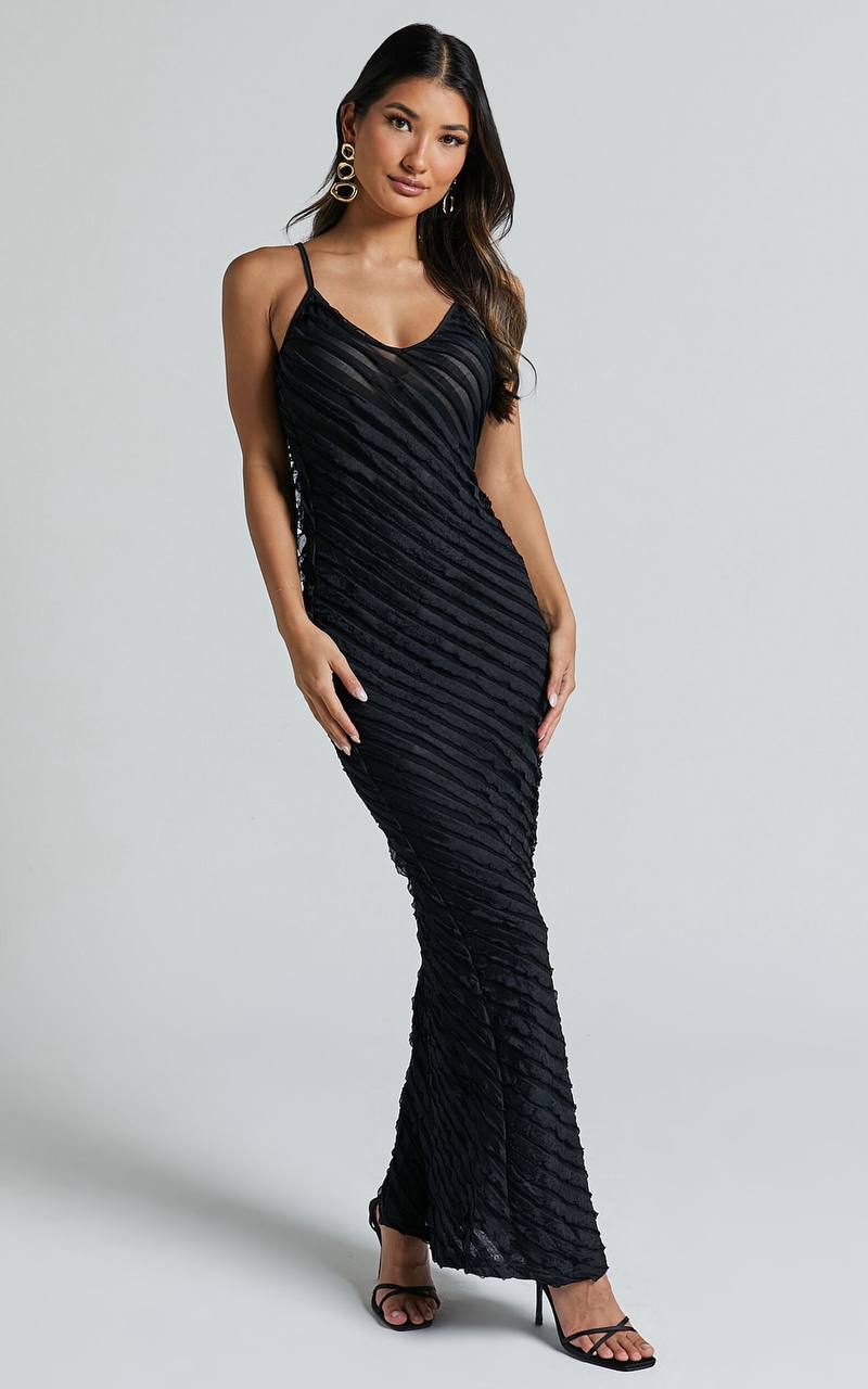 Robe longue Allure Minuit